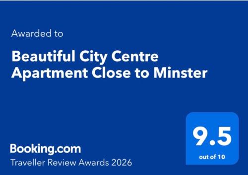 a screenshot of abinitt city centre apartment close to minaret at Beautiful City Centre Apartment Close to Minster in York