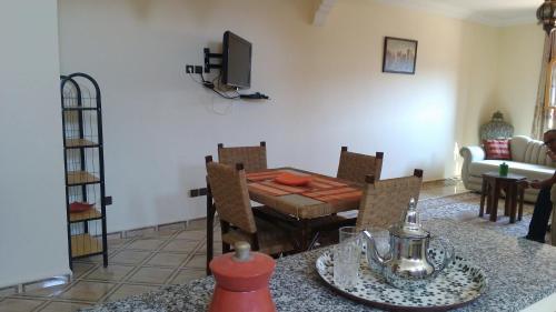 Un lugar para sentarse en Asklou Appartement à Mirleft