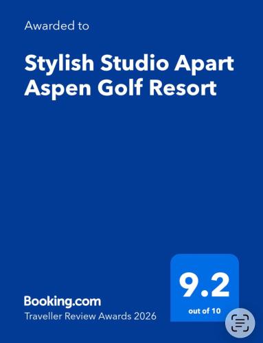 Gallery image of Stylish Studio Apart Aspen Golf Resort in Razlog