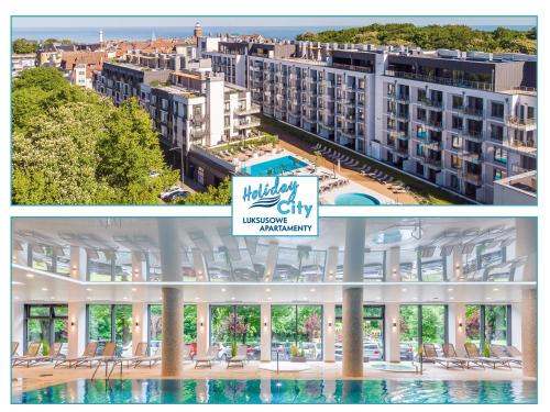 Apartamenty z widokiem D607, D408 Basen Fitnes Garaż Bawialnia Parking w CENIE - Nadmorskie Tarasy-Kołobrzeg