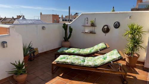Torrecilla Penthouse with private roof terrace in central Nerja close to the sea