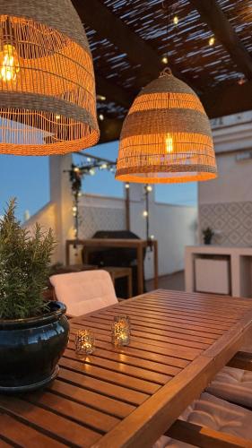Torrecilla Penthouse with private roof terrace in central Nerja close to the sea