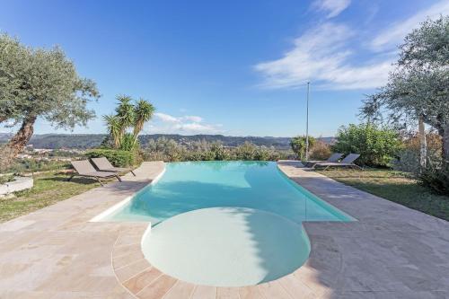 Piscina a Villa Thalia o a prop