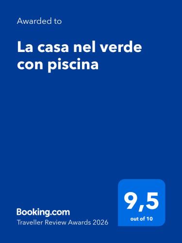 a screenshot of the la casa nella nella vella cant pizzeria at La casa nel verde con piscina in Polverara
