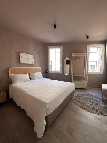 Llit o llits en una habitació de Casa Uberti