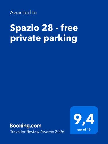 ein Screenshot des kostenlosen privaten Parkplatzes in Spanien in der Unterkunft Spazio 28 - free private parking in Mantua