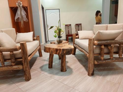 Zona d'estar a Akagera Sunset House