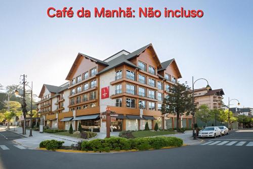 a rendering of a hotel in a city at Laghetto Stilo Borges - Apto 403B in Gramado