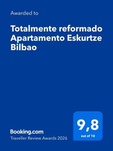 Totalmente reformado Apartamento Eskurtze Bilbao