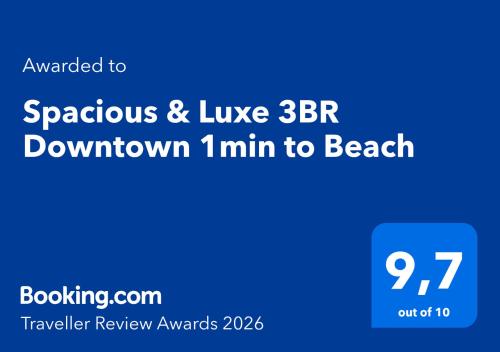 a screenshot of a text box with the words peoria and like downstream at Spacious & Luxe 3BR Downtown 1min to Beach in Kos