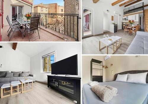 Trois Appartements central et authentique à Canet-en-Roussillon