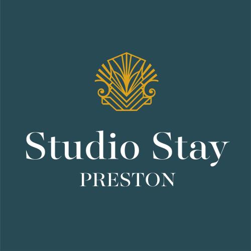 a logo for a studio stay prevention organization at City Haven Preston in Preston