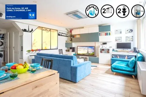 Paris my home, GF, AIR COND, 2 SHOWERS, 2 WC photo 1