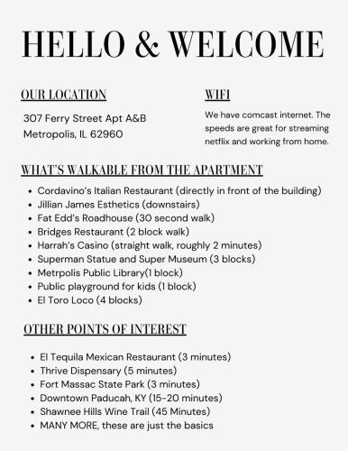 a page of a resume with a list of numbers at The Luxe Building- 2 Bedroom Apartment in Metropolis in Metropolis