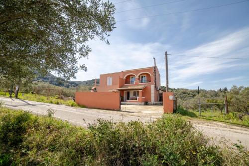 Markatis House with views to Corfu east