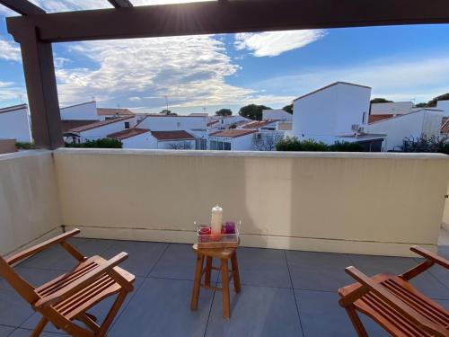 Bel Appartement T2 Proche Plage à Leucate, Terrasse, Parking, 4 Pers. - FR-1-798-15