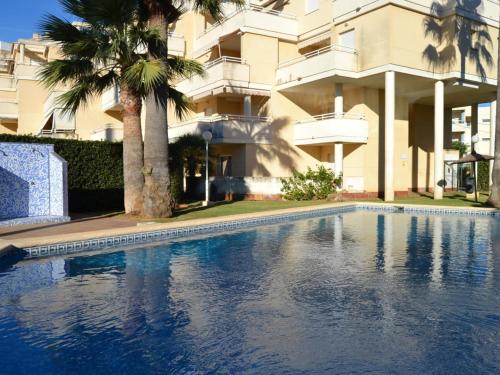 Appartement en bord de mer à Denia avec animaux admis, parking et climatisation