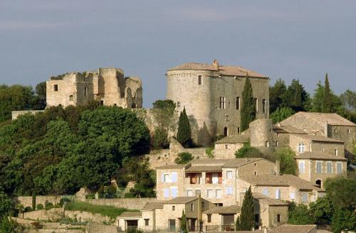 Artist's Château With Ruins In Gard
