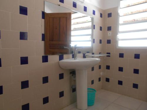 Ett badrum på Villa Ny Onja