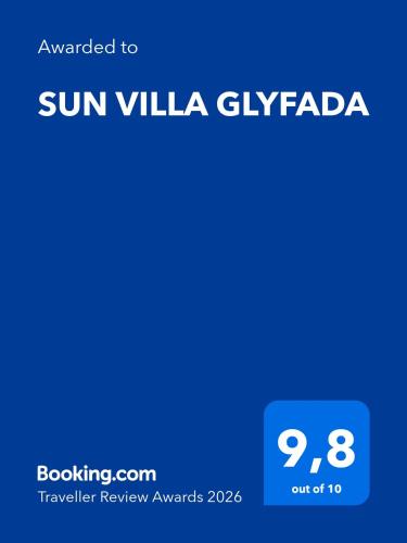 a screenshot of the sun villa gevada website at SUN VILLA GLYFADA in Glyfada Fokidas
