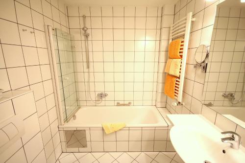 Kúpeľňa v ubytovaní Carinthia Stadthotel