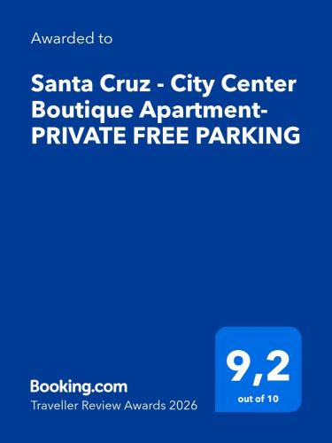 Santa Cruz - Luxurious City Center Boutique Apartment - FREE PARKING