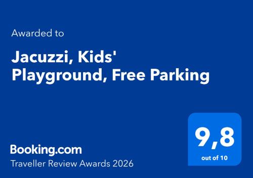 a screenshot of a cell phone with the text emailed to jazazuana kids at Jacuzzi House Kaštela - Parking - Playground in Kaštela