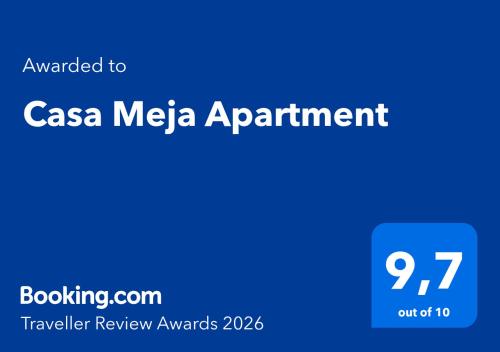 a blue sign with the text cancelled to csa mea api appointment at Casa Meja Apartment in Gorizia
