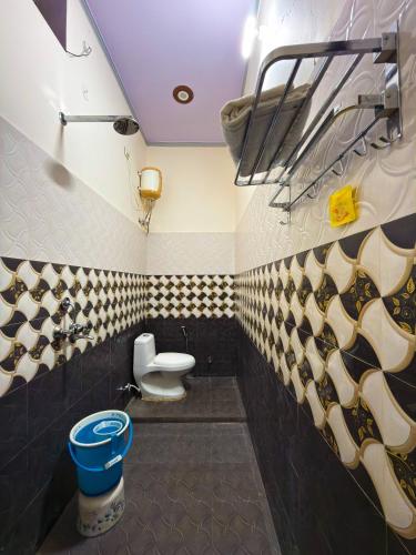 a bathroom with a toilet in a room at GREEN VALLEY SARISKA in Tehla