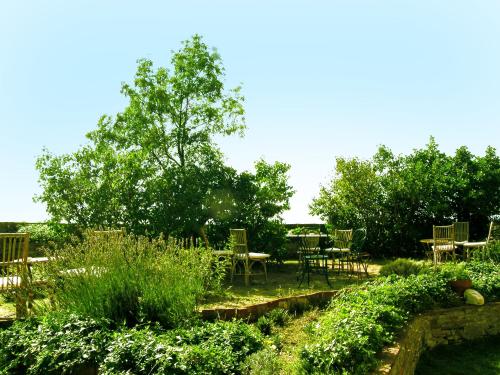 Κήπος έξω από το Castello Malaspina di Fosdinovo