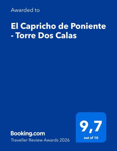El Capricho de Poniente - Torre Dos Calas