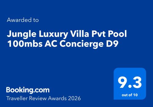 a screenshot of the jungle luxury villajit pool condos ac conference dc at Jungle Luxury Villa Pvt Pool 100mbs AC Concierge D9 in Tulum