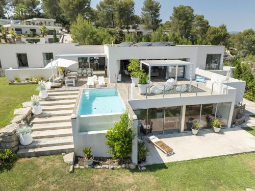 Bright Villa Facing Pic Saint-Loup