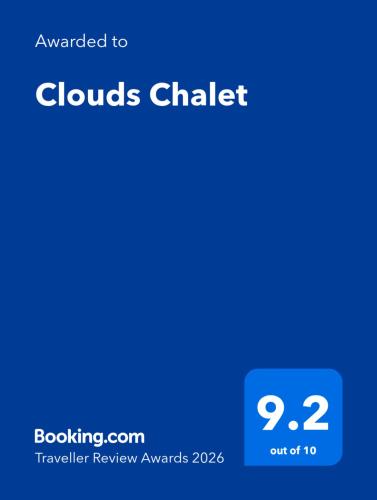 a screenshot of a cell phone with the words cluds checklist at Clouds Chalet in Taif