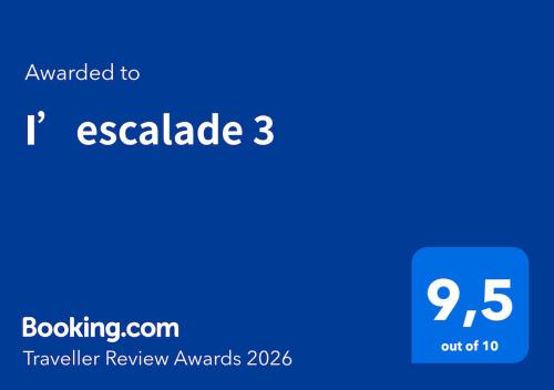 a screenshot of a cell phone with the text emailed to i assemble at l’escalade 3 in Courchevel