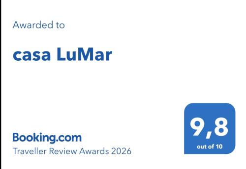 a screenshot of a cell phone with the csa livanker reviewer renew awards at casa LuMar in Atins