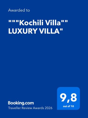 a screenshot of a cell phone with the textouched to kotlinivka at "Kochili Villa" LUXURY VILLA in Áyios Andréas