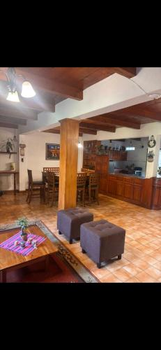Posezení v ubytování Casa antigua