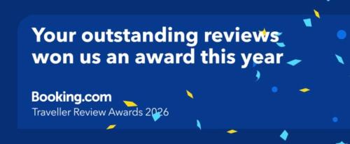 a screenshot of a webpage with the words your outstandingreviewreviews won us at Karibu Cottage near the airport in Edinburgh