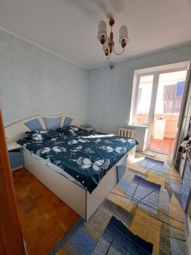 Llit o llits en una habitació de Комнаты