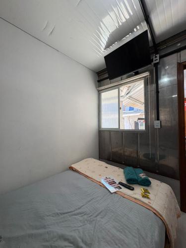 Llit o llits en una habitació de Vila do Chaves Bruxa do 71