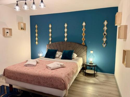 Llit o llits en una habitació de La Bastide