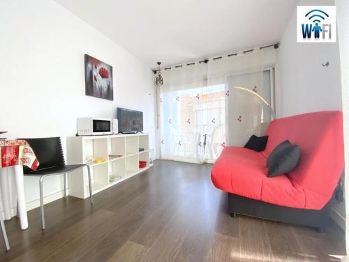 Estudio acogedor en Roses con aire acondicionado y terraza - HISP-312-18