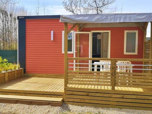 Mobil-home avec terrasse pour 4 personnes - API-1-52-801