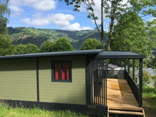 Chalet confortable 5 pers avec terrasse à Vic-sur-Cère - API-1-52-1248
