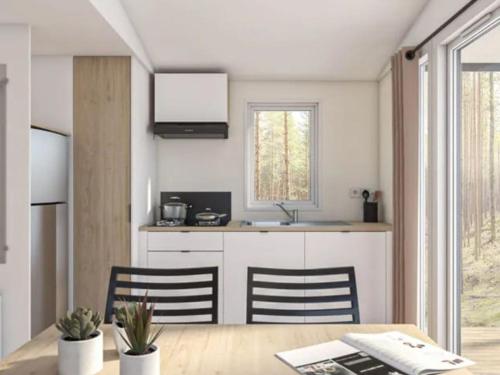 Mobil home confortable avec terrasse - API-1-52-1260