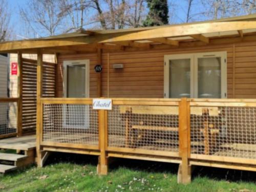 Mobil home 4 pers - Terrasse - Challes-les-Eaux - API-1-52-1284