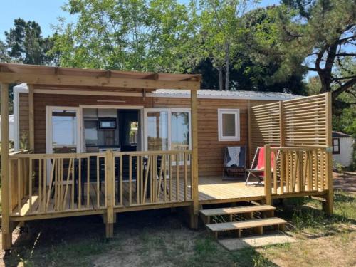 Mobil home 6 pers avec terrasse à Dolus-d'Oléron - API-1-52-1523