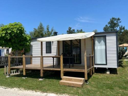 Mobil Home 4 Pers à Grayan-et-l’Hôpital - Terrasse - API-1-52-1632