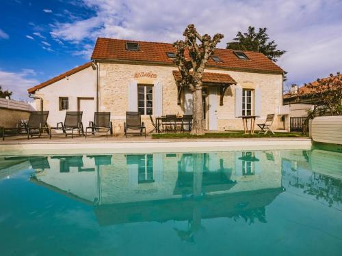 Charmante maison avec piscine privée et jardin à Bergerac - FR-1-616-547